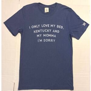 Love Bed Kentucky Momma Graphic Tshirt Unisex Size S Soft Casual Funny Gift
